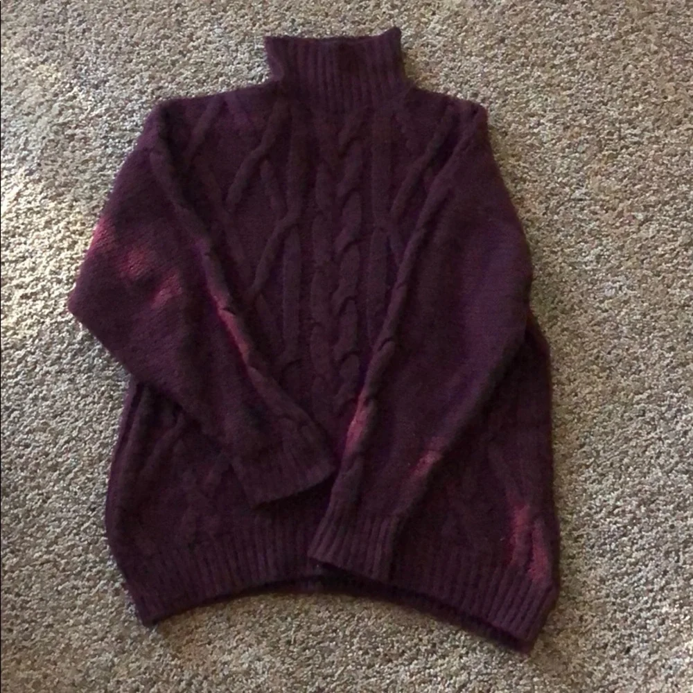 Mock neck sweater